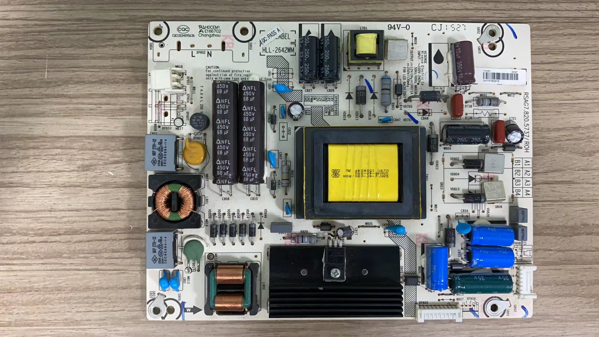 原厂海信LED42K370 42L288 40K370.K260电源板RSAG7.820.5737/ROH