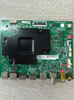 原装TCL 50Q6 电视机主板40-M848C8-MAC2HG 屏LVU500NEBL实拍
