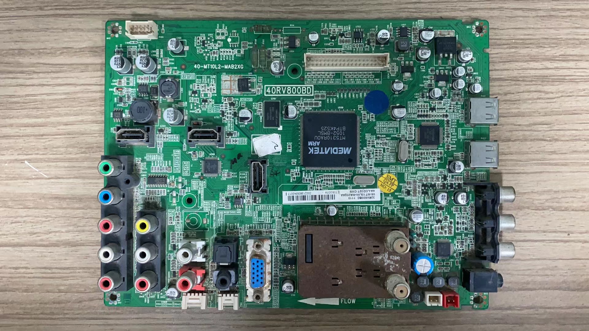 东芝32RV800BD主板40-MT10L2-MAB2XG 40RV800BD屏V315135.L12REV.