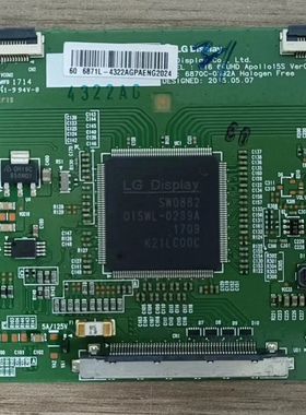 正品原装海信LED60EC660US LED60K5500U逻辑板6870C-0592A