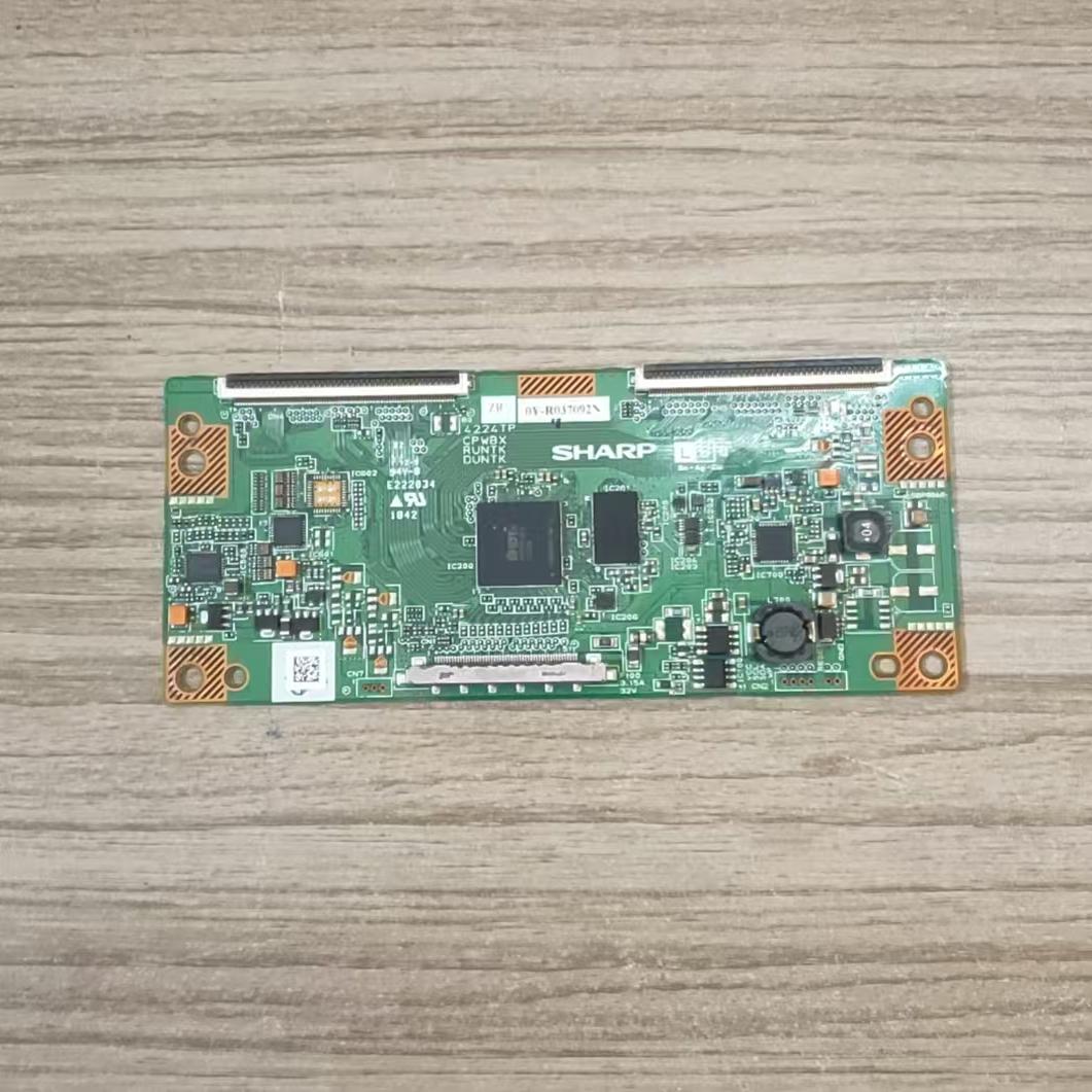 实拍原装夏普40G100A逻辑板4224TP CPWBX RUNTK DUNTK ZR