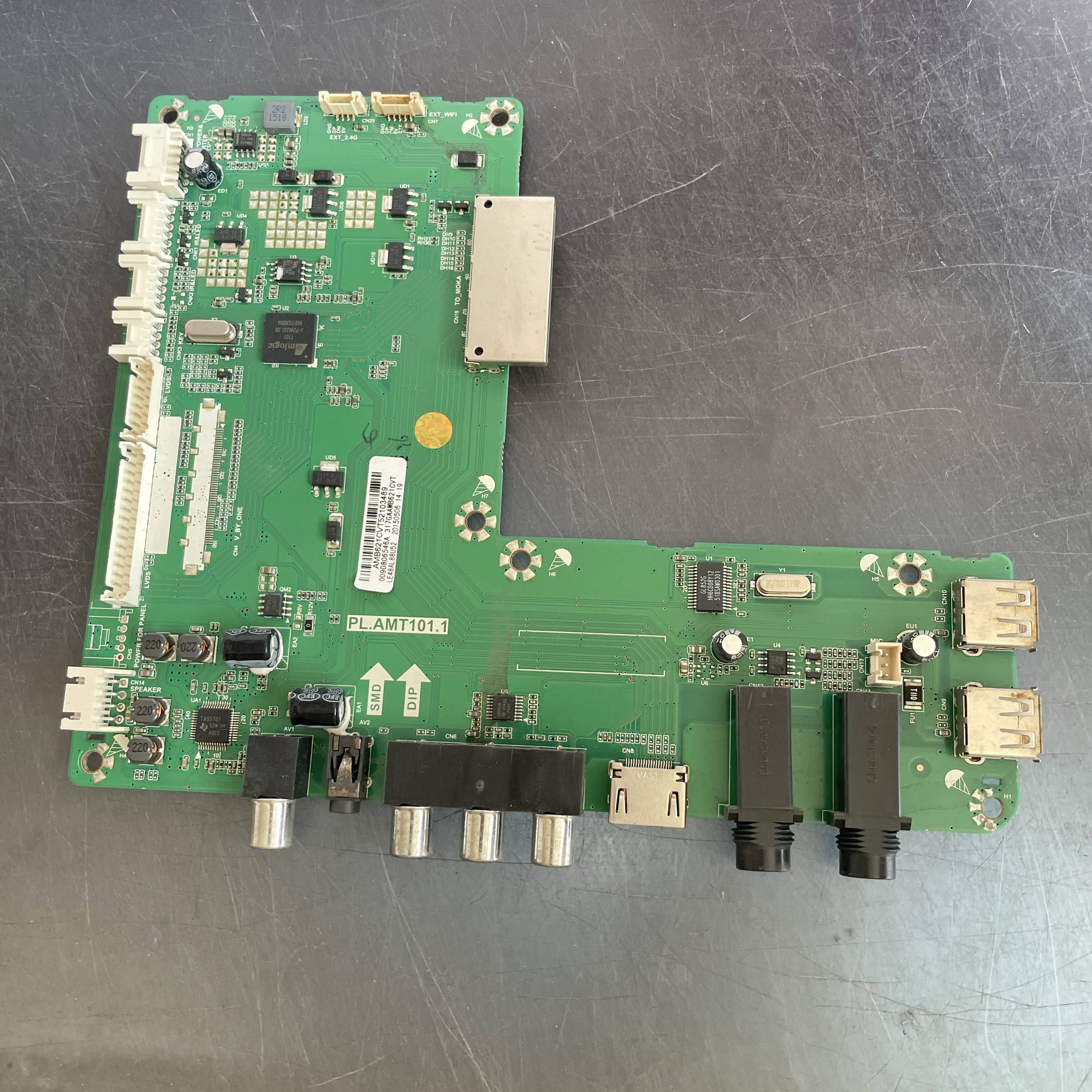 已测好AA原装海尔LE48AL88U52主板PL.AMT101.1配屏LSC480HN10