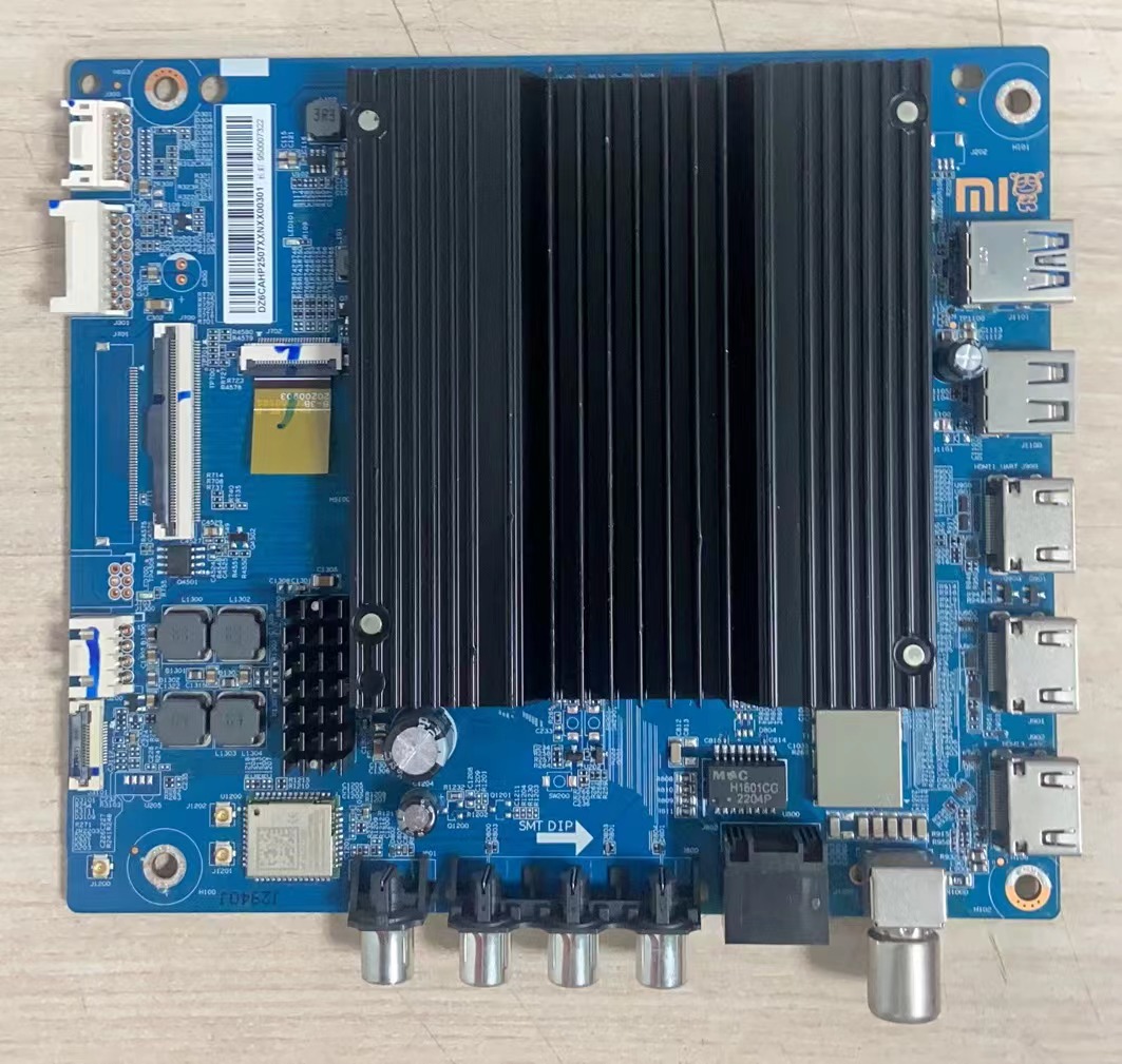 #小米L55M7-ES 主板DKTV-B015-9638-AD-20210406 屏L55M7-ES-CS0T