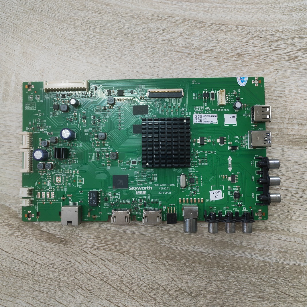 @创维酷开KX55 55KX1 55E5/E6000主板5800-A8H731-0P00屏RDL550WY