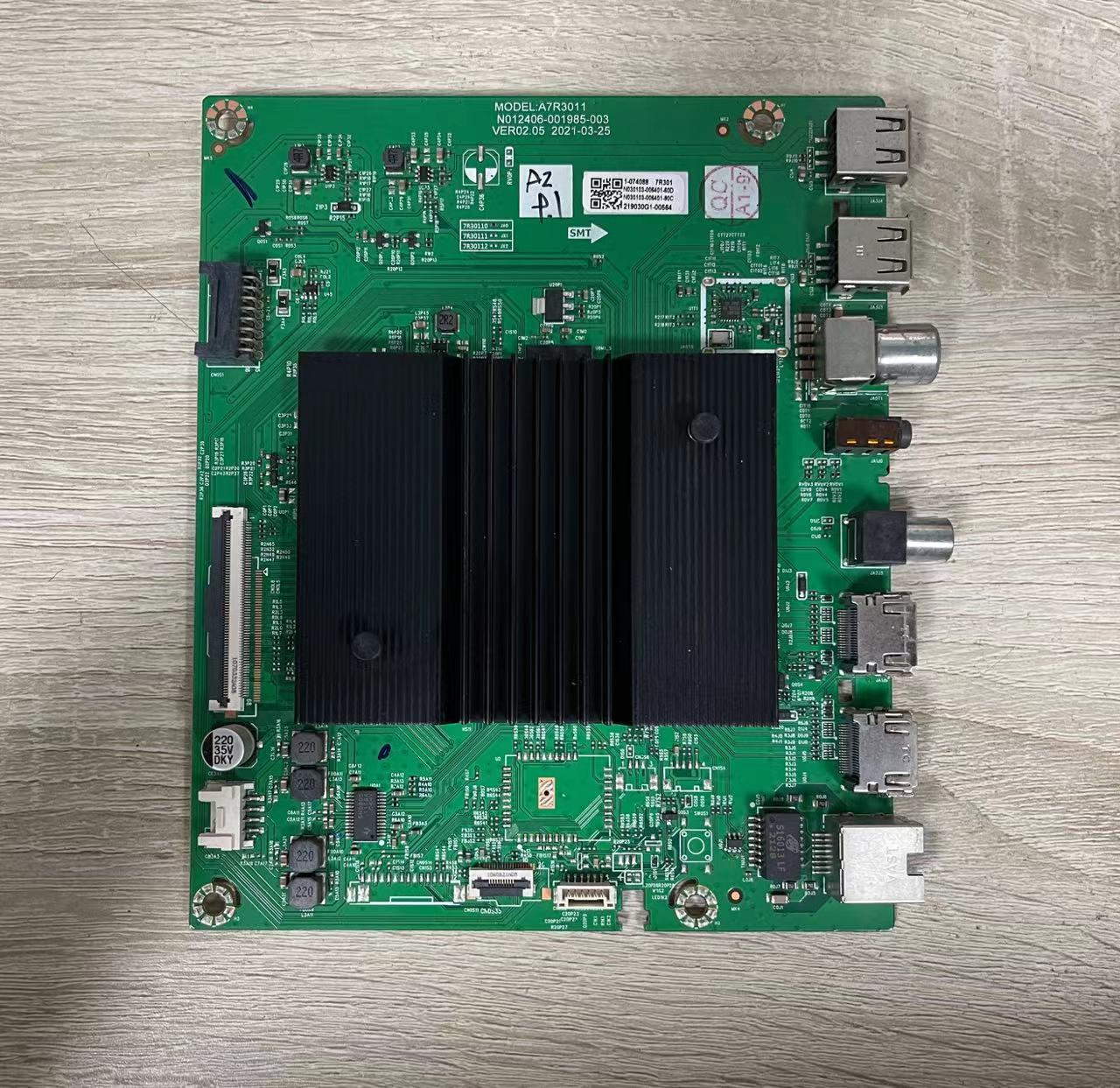 @创维65A3主板A7R3011 N012406-001985-003配屏RDL650WY(LD0-900)