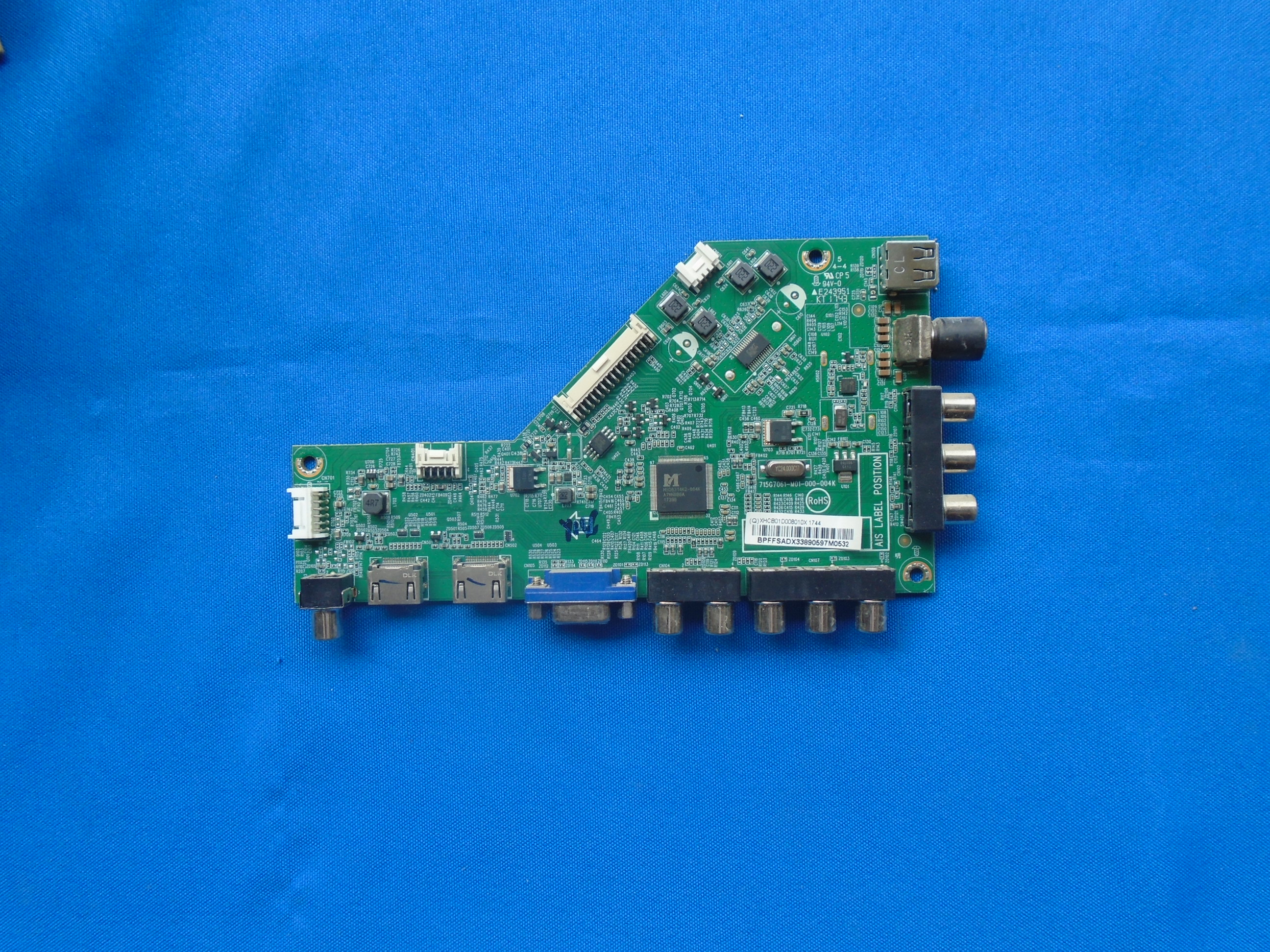 原装冠捷T4301M主板 715G7061-M01-000-004K 屏TPT430H3-FHBN10.K