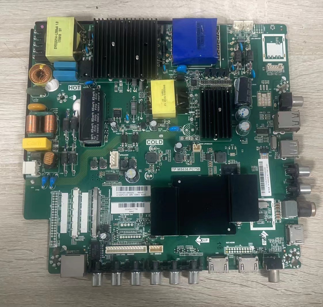 原装拆机熊猫 LE55F88S-UD 主板 TP.MS638.PC758 屏 LC546PU1L01