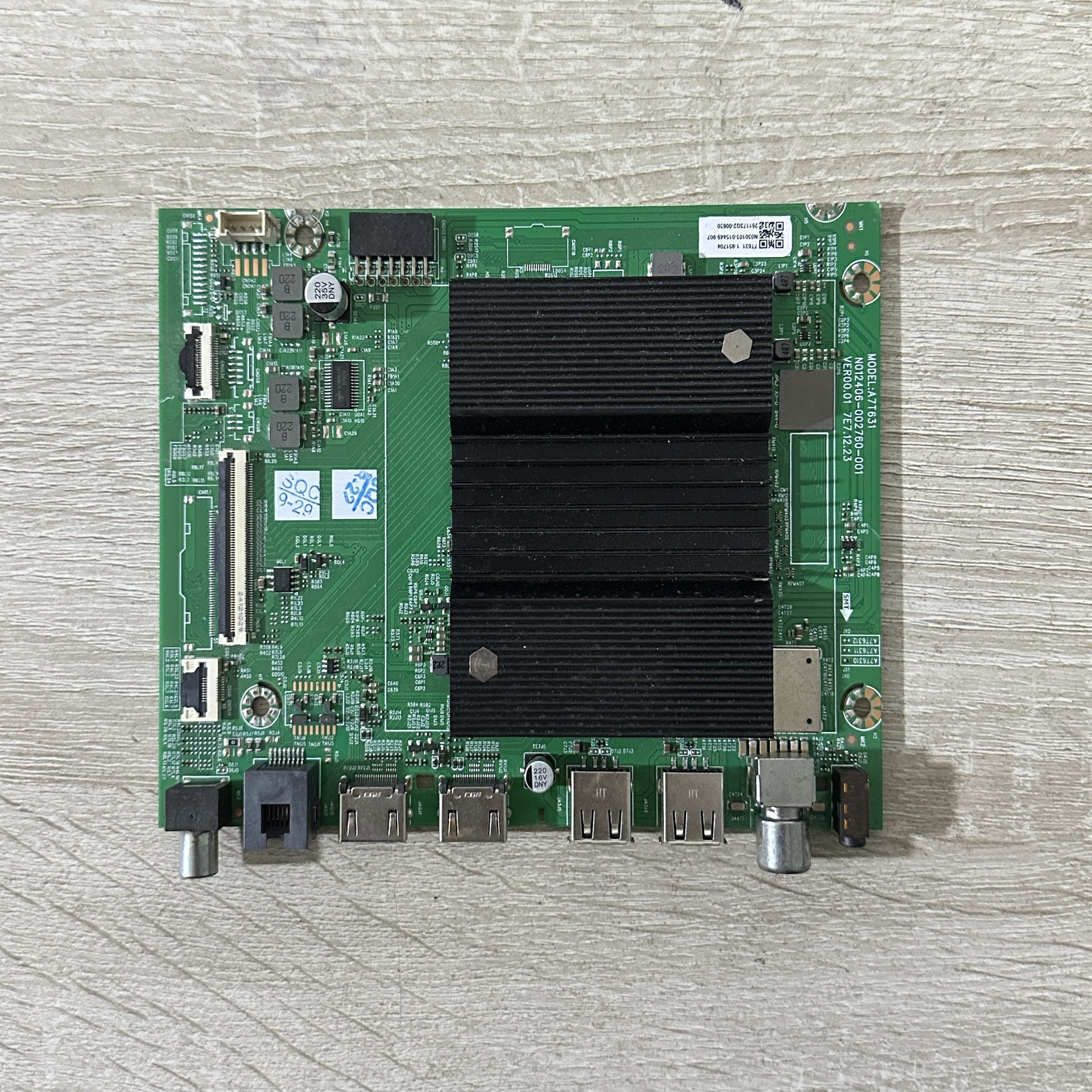 创维55A23 55G3E主板N012406-002760-001 A7T631屏RDL550WY HY0-