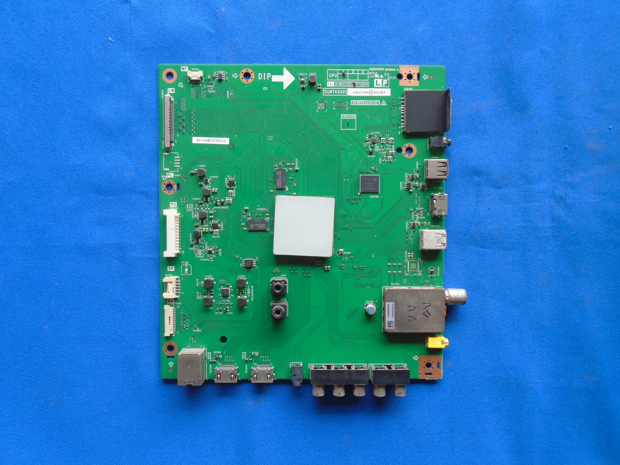 A原装夏普LCD-50V3A主板DUNTKG405 QPWBNG405WJN2/1屏V500HJ1-LE8