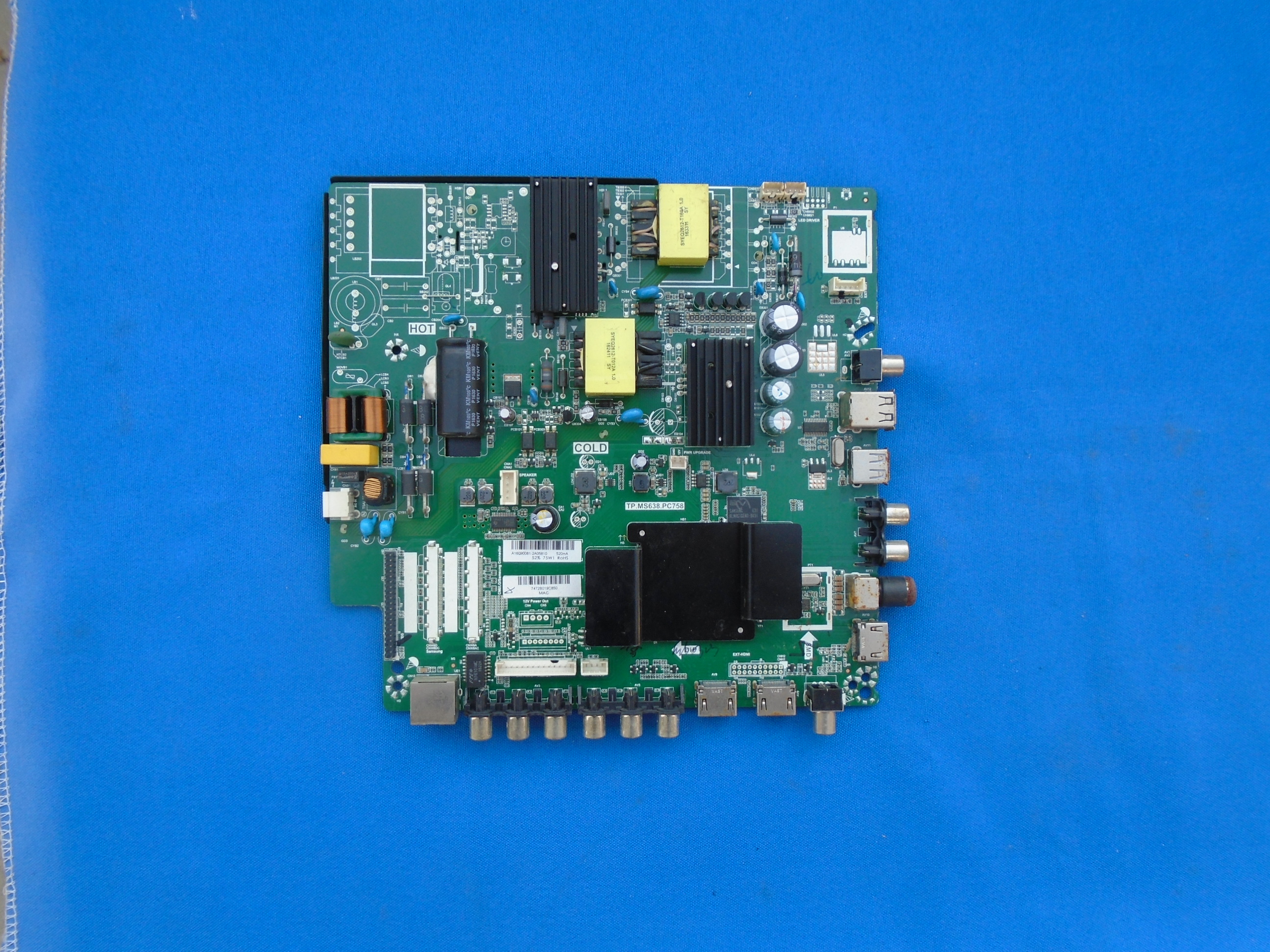 试好D原装先锋LED-50B560P主板TP.MS638.PC758屏 72003638 3638