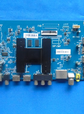 原厂海尔LS55H610G液晶电视主板HR-T962 0091802191屏LC546PU2L02
