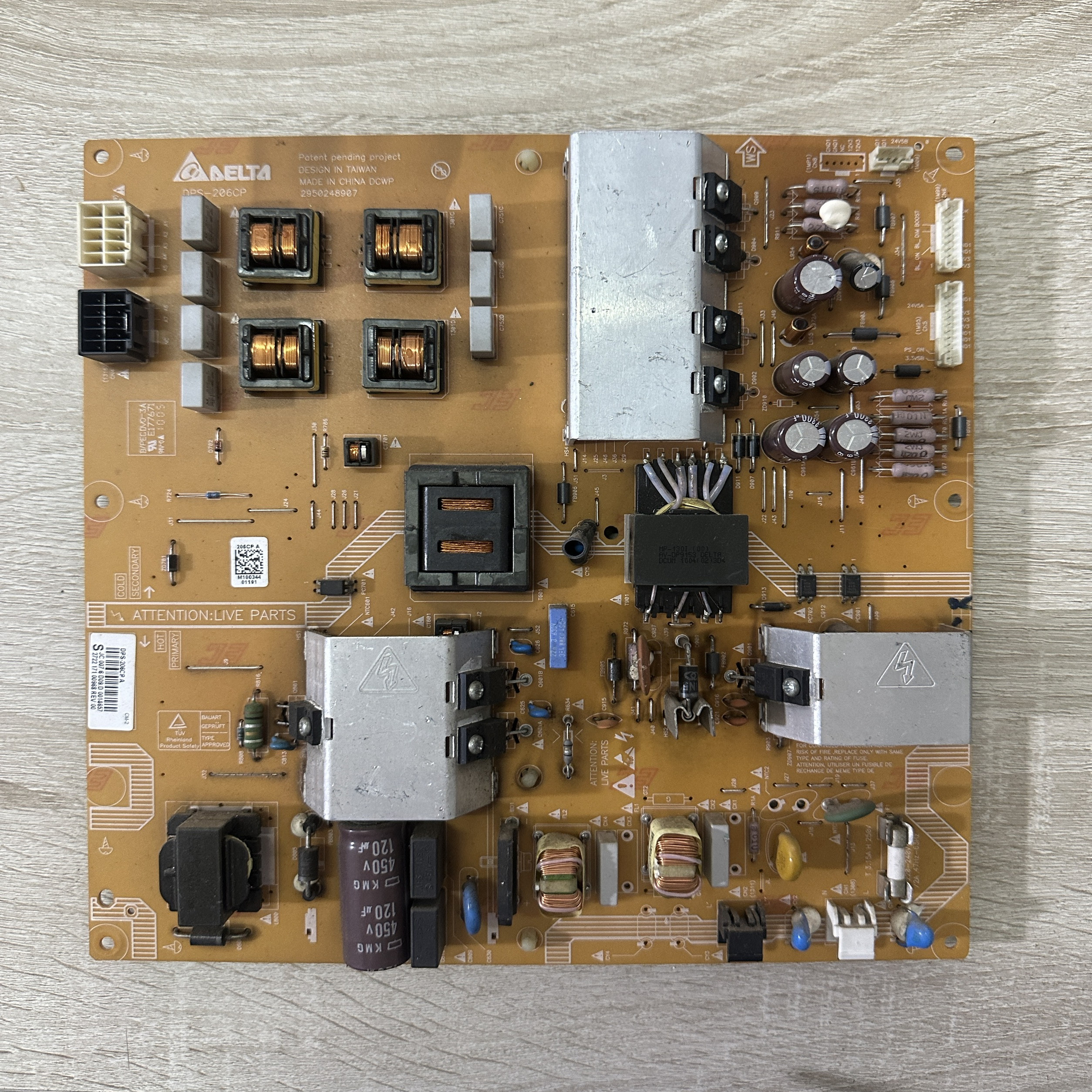 A原装飞利浦40PFL5605 40PFL6655D/93电源板DPS-206CP 2950248907