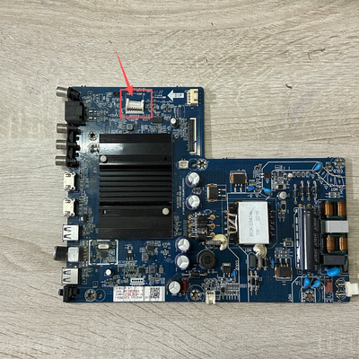 实拍原厂长虹58D4P主板JUC7.820.10024225 屏C580U22-E1-E 测好发