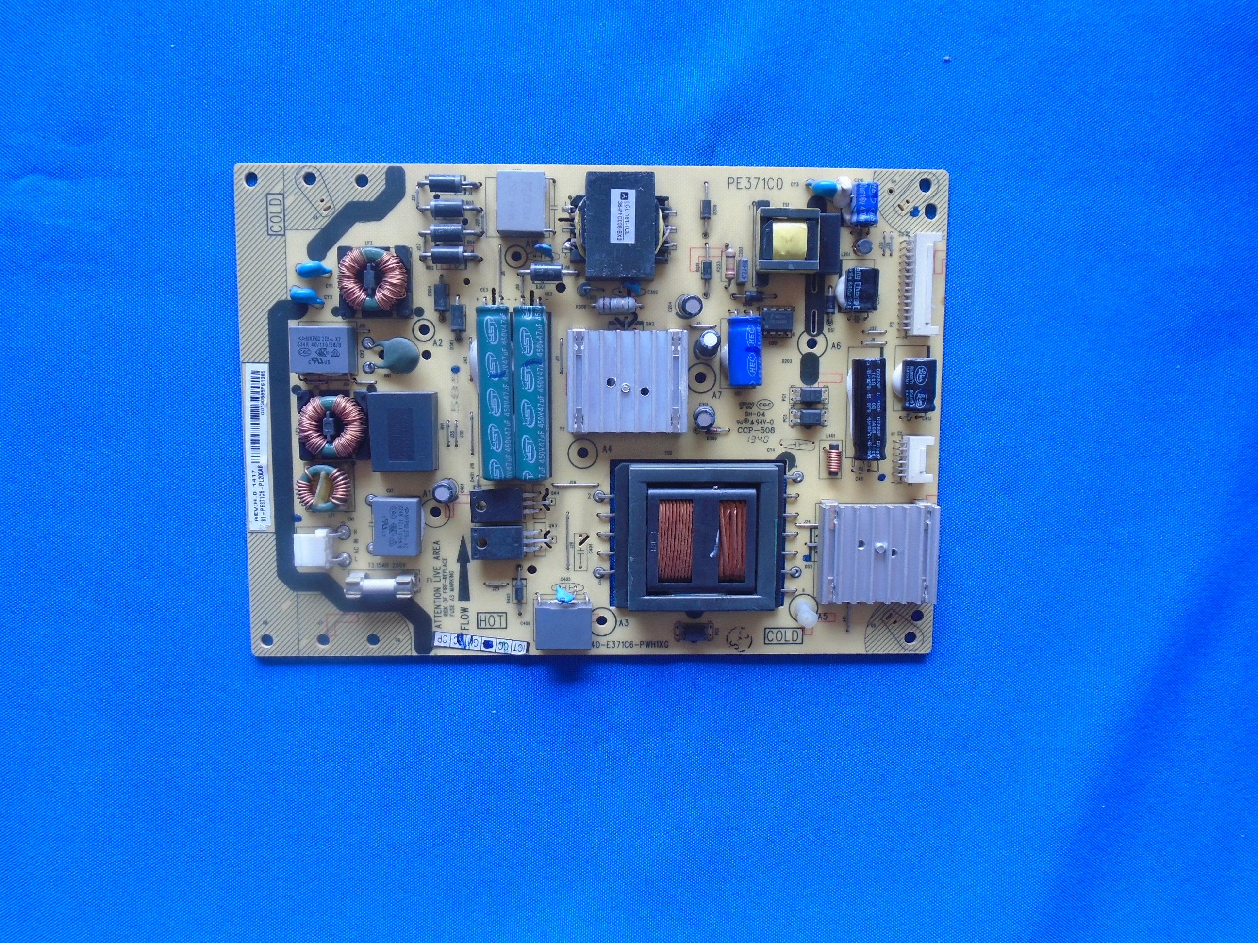 @原装TCL L48F3600A-3D L39E5090电源板40-E371C6-PWH1XG/PWG1XG