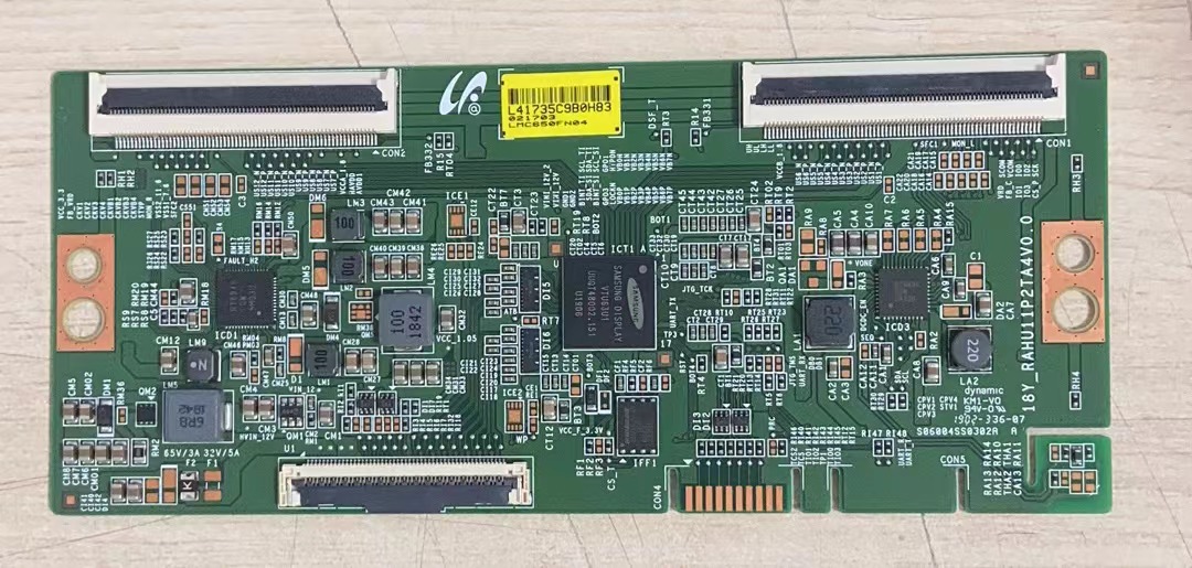 #原装TCL D65A730U 逻辑板18Y-RAHU11P2TA4V0.0 屏LVU650NDEL实拍