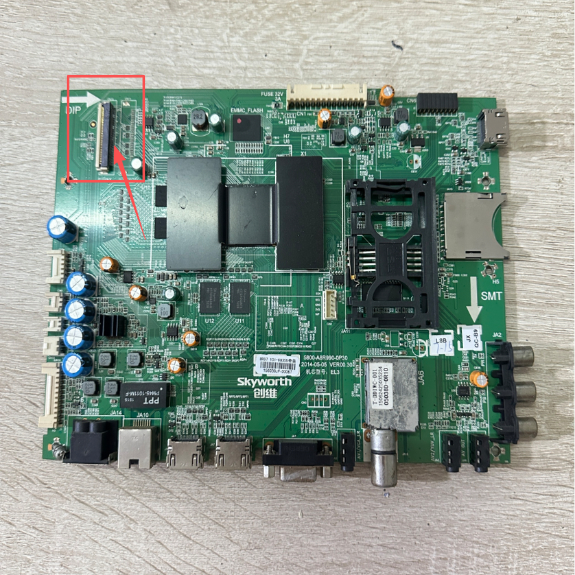 原装创维50E790U主板5800-A8R990-0P30 机芯EL3 屏V500DK2-KS1