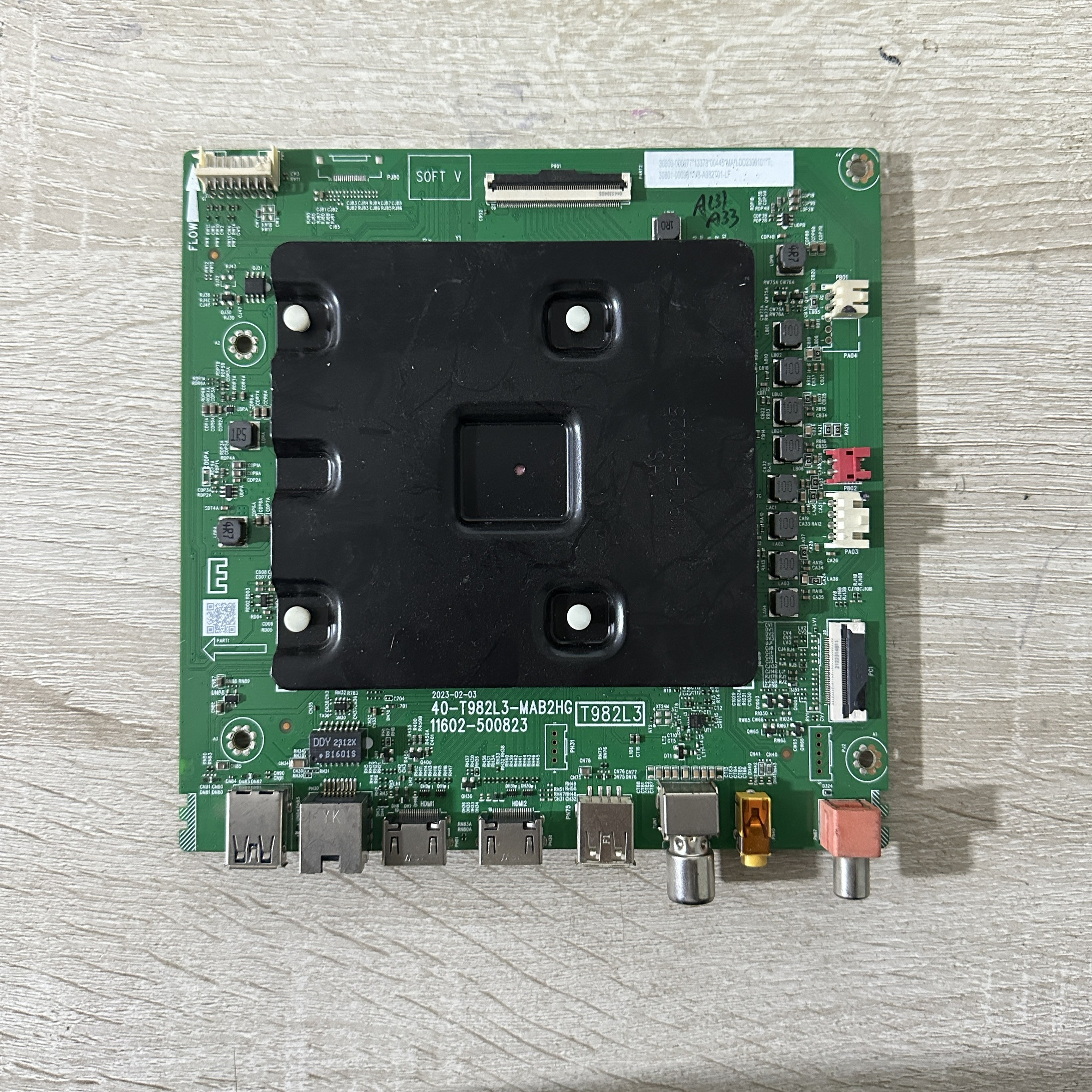 原厂TCL 85V6E PRO 85Q6G主板40-T982L3-MAB2HG屏PT850GT01-4现货