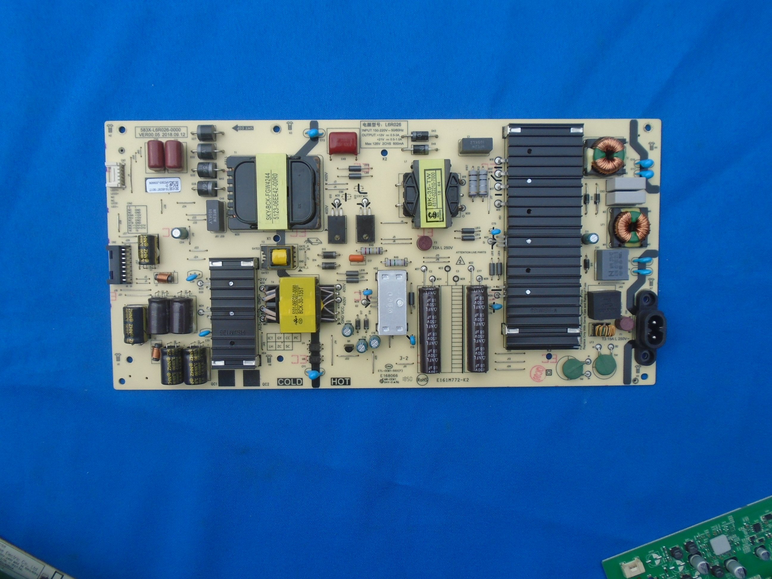 超新原厂创维 65H5 电源板 583X-L6R026-0000 L6R026 正品