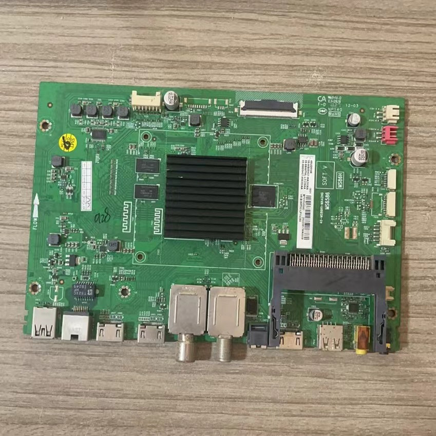 实拍@TCL 49UD6596 主板40-MS86H1-MAA2HG 08-SS49TML-LC238AA
