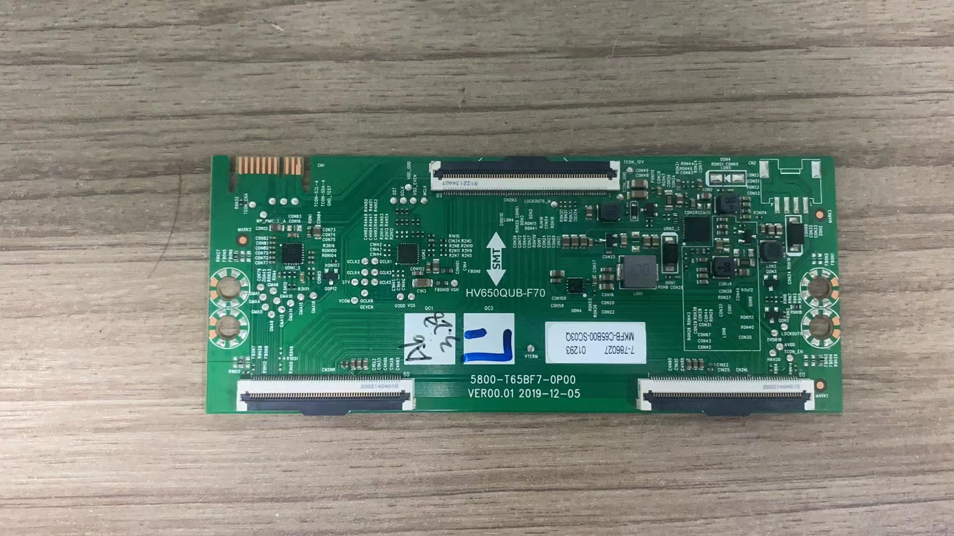 原装创维65P70 65A20 65A4逻辑板HV650QUB-F70 5800-T65BF7-0P00