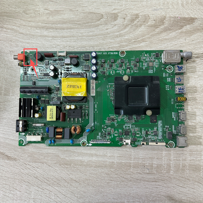 A海信LED43M7000U(BOM1)211655主板RSAG7.820.6739屏HE426IU-B52