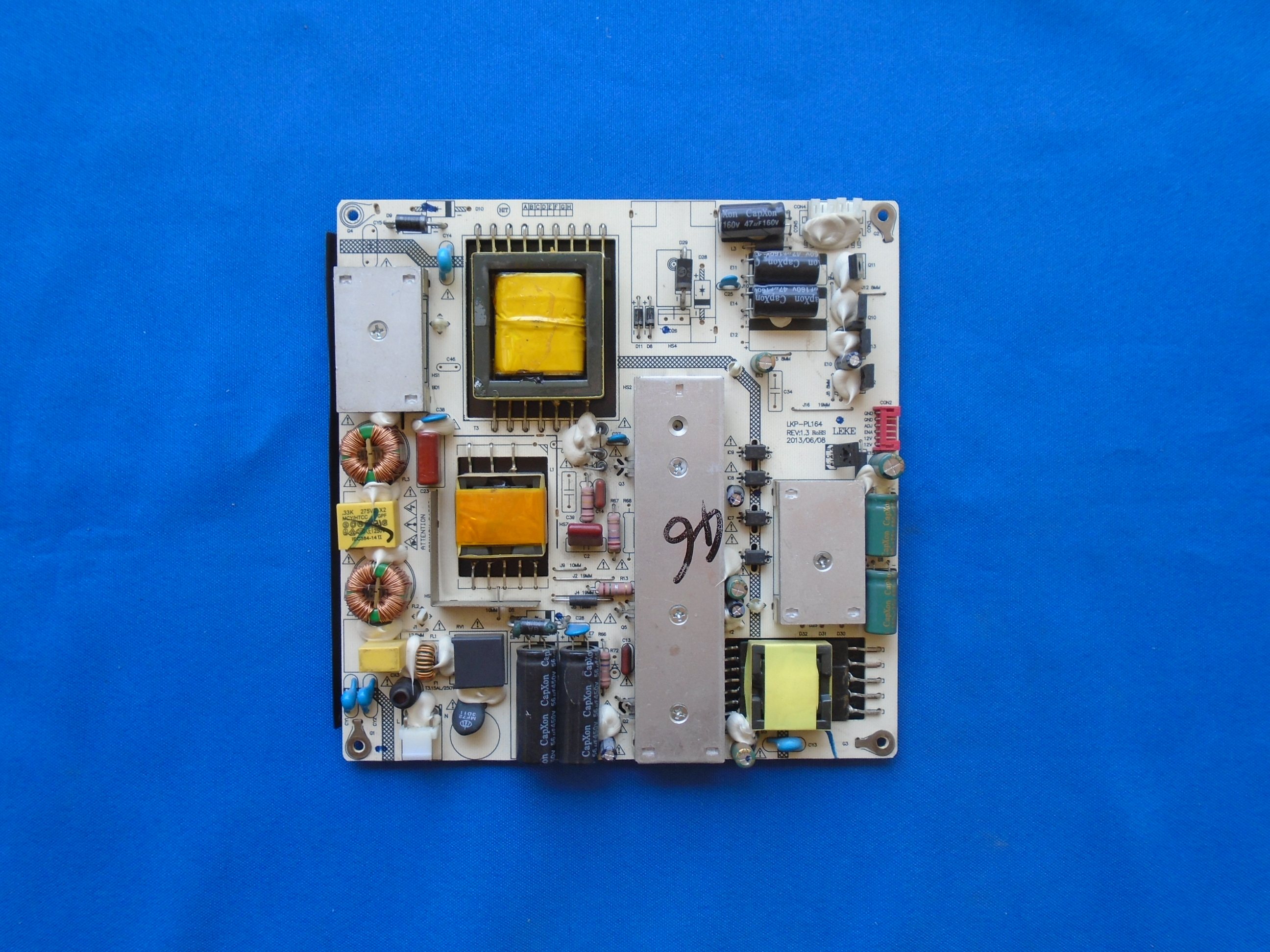成色新原装同方LE-48TL5500电源板LKP-PL164 REV:1.4 测试好