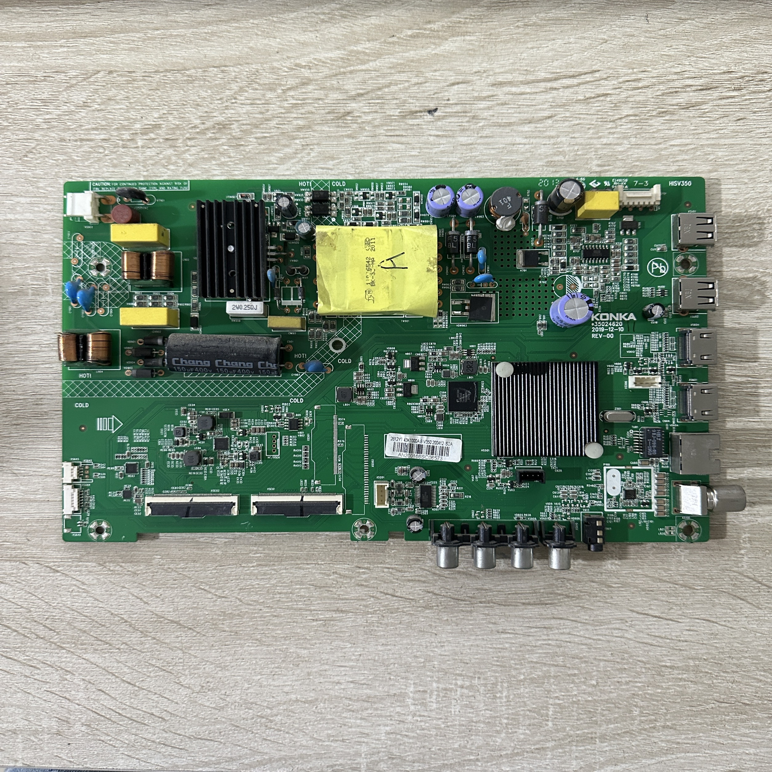 原装康佳LED43S2A主板35024620 配屏72002612YT 2612YT 实拍测好