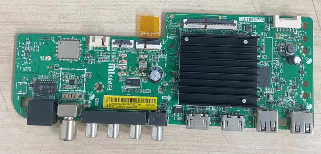 #原装拆机小米 L65M7-EA主板TD.T963.793屏L65M7-EA-B0E现货实拍