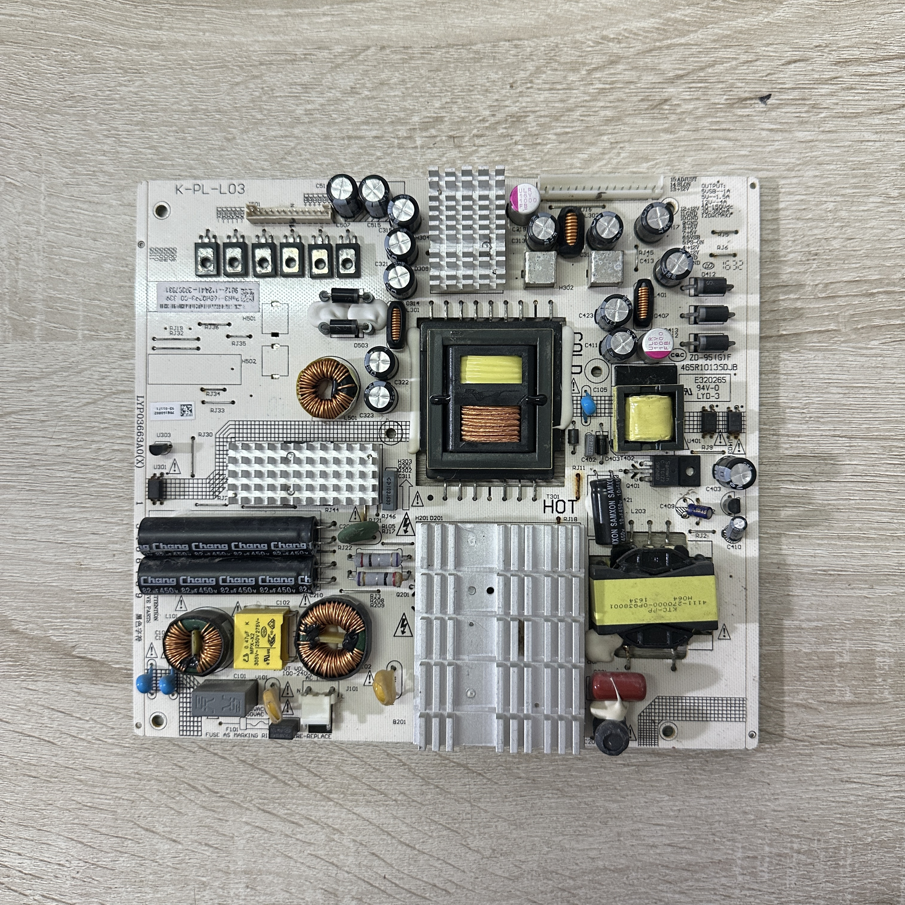 A飞利浦 55PUF6056/6031/5250/T3 49PUF6050/6501 电源板K-PL-L03