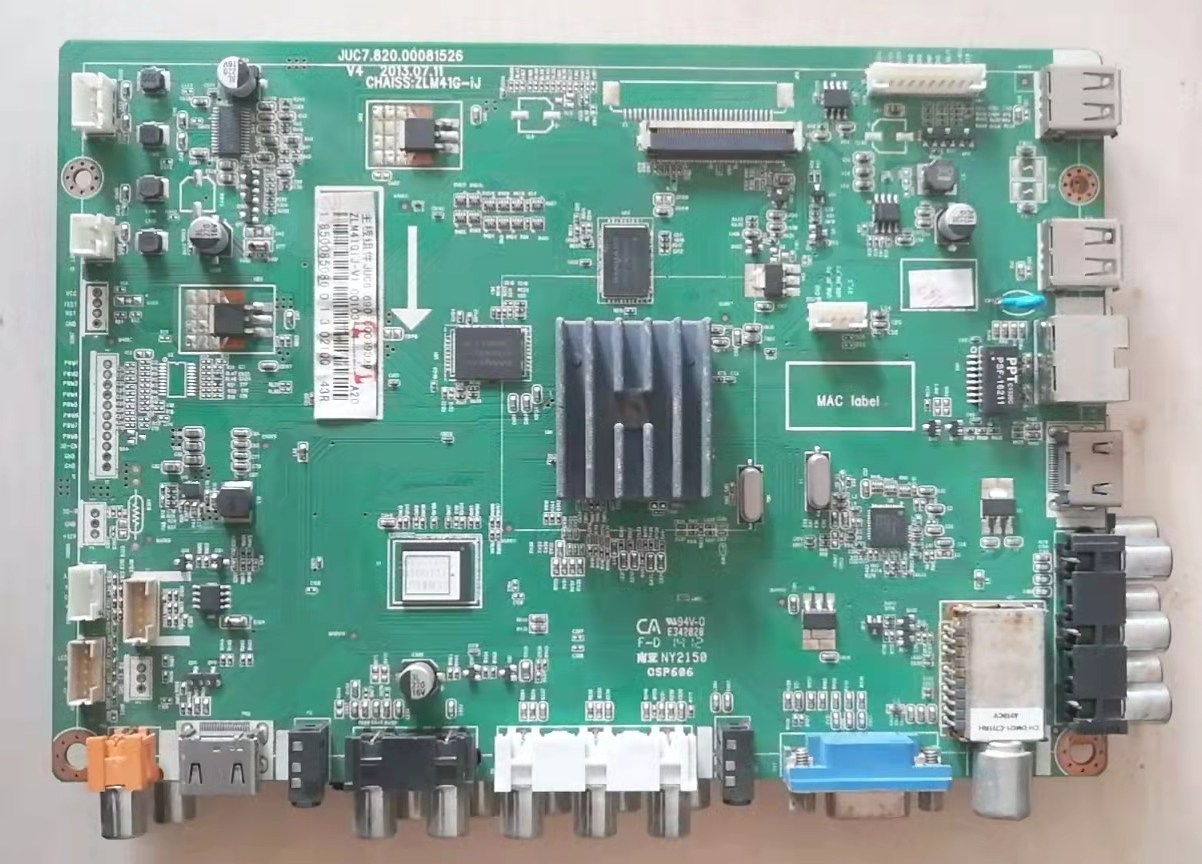 原装长虹LED48C2080I主板JUC7.820.00081526配屏M480F13-E1-H现货