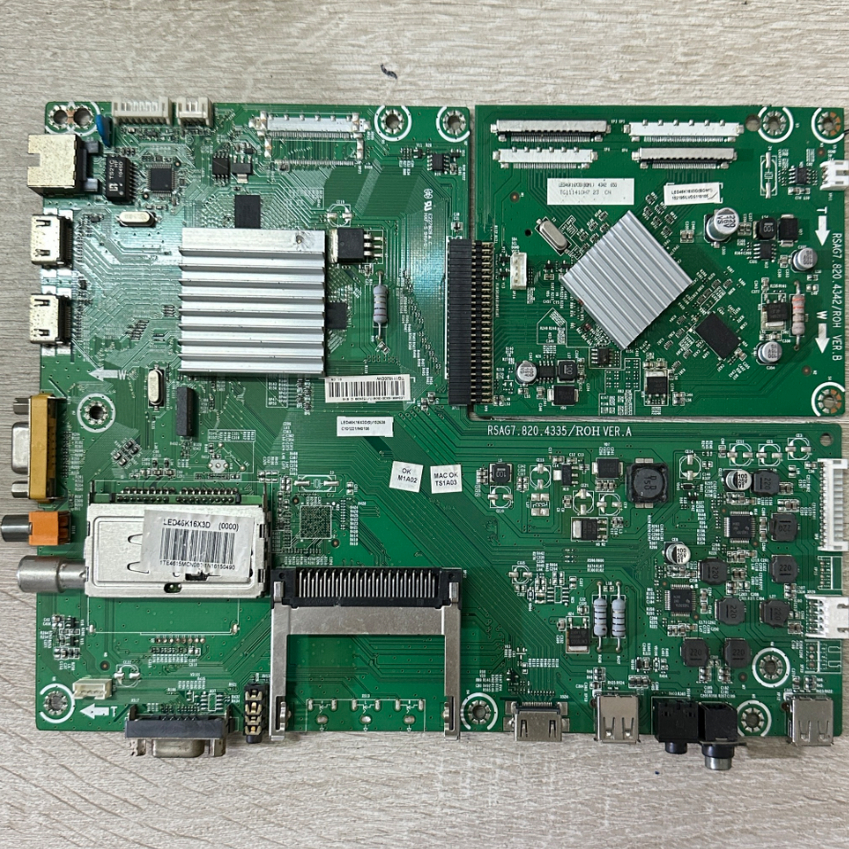 海信LED46K16X3D(BOM1)主板RSAG7.820.4335 4342配屏 V460H1-LS1