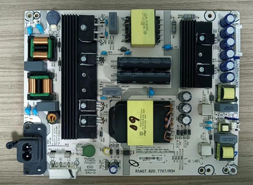 A海信 LED60N6000U电源板RSAG7.820.7707 HLL-4455WP 2针带白开关