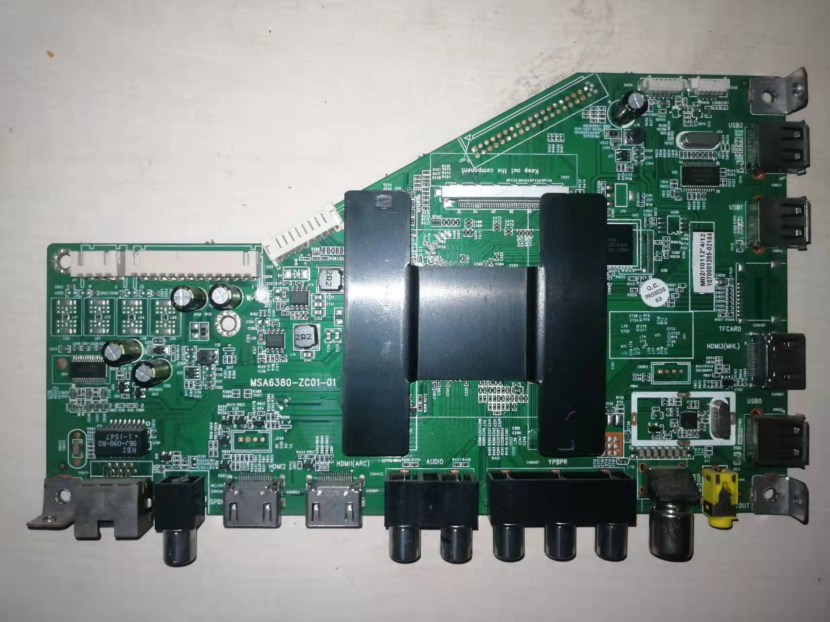 好AA原装三洋48CE3410D主板MSA6380-ZC01-01配屏LSC480FN02-B