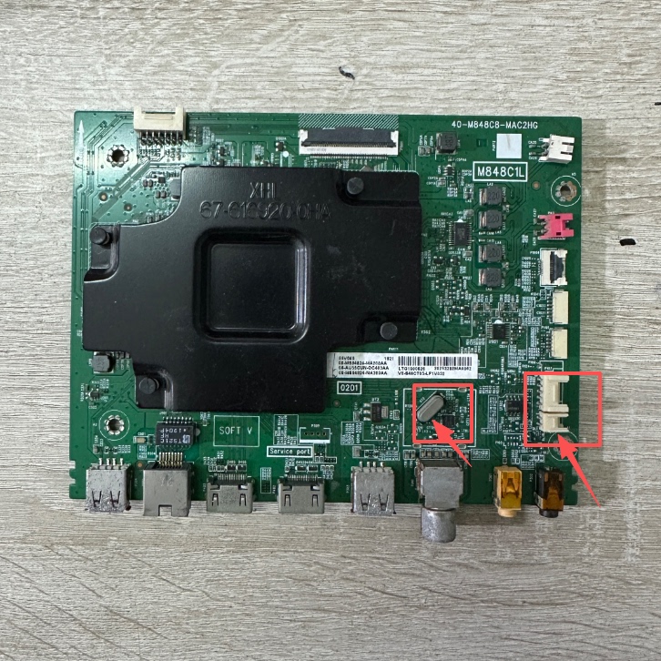 原装TCL 55T6M  55V680主板40-M848C8-MAC2HG 屏LVU550NEBL现货测