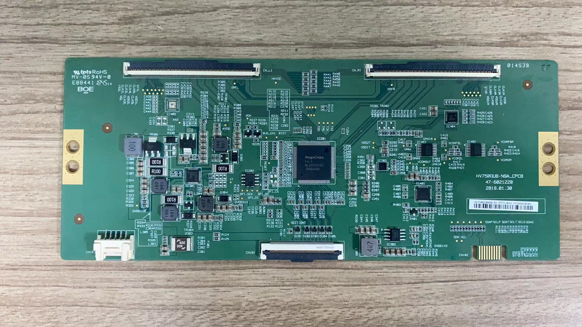 原厂小米L75M5-4S逻辑板 HV750QUB-N9A-CPCB 47-6021220测好 现货