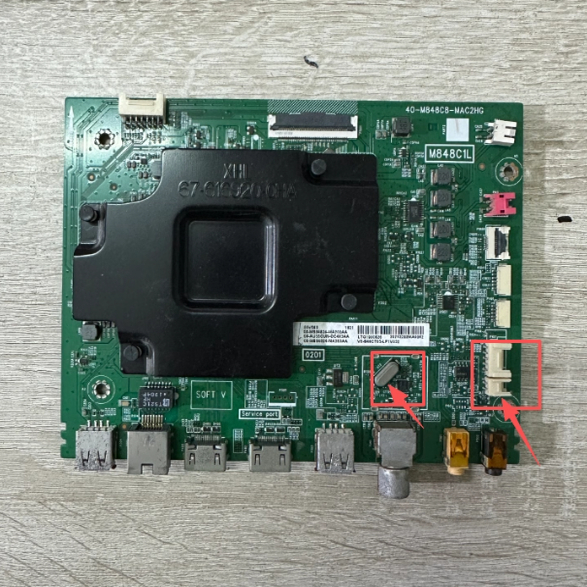 乐华原装55K5 电视主板40-M848C8-MAC2HG M848C1L 配屏LVU550NEBL