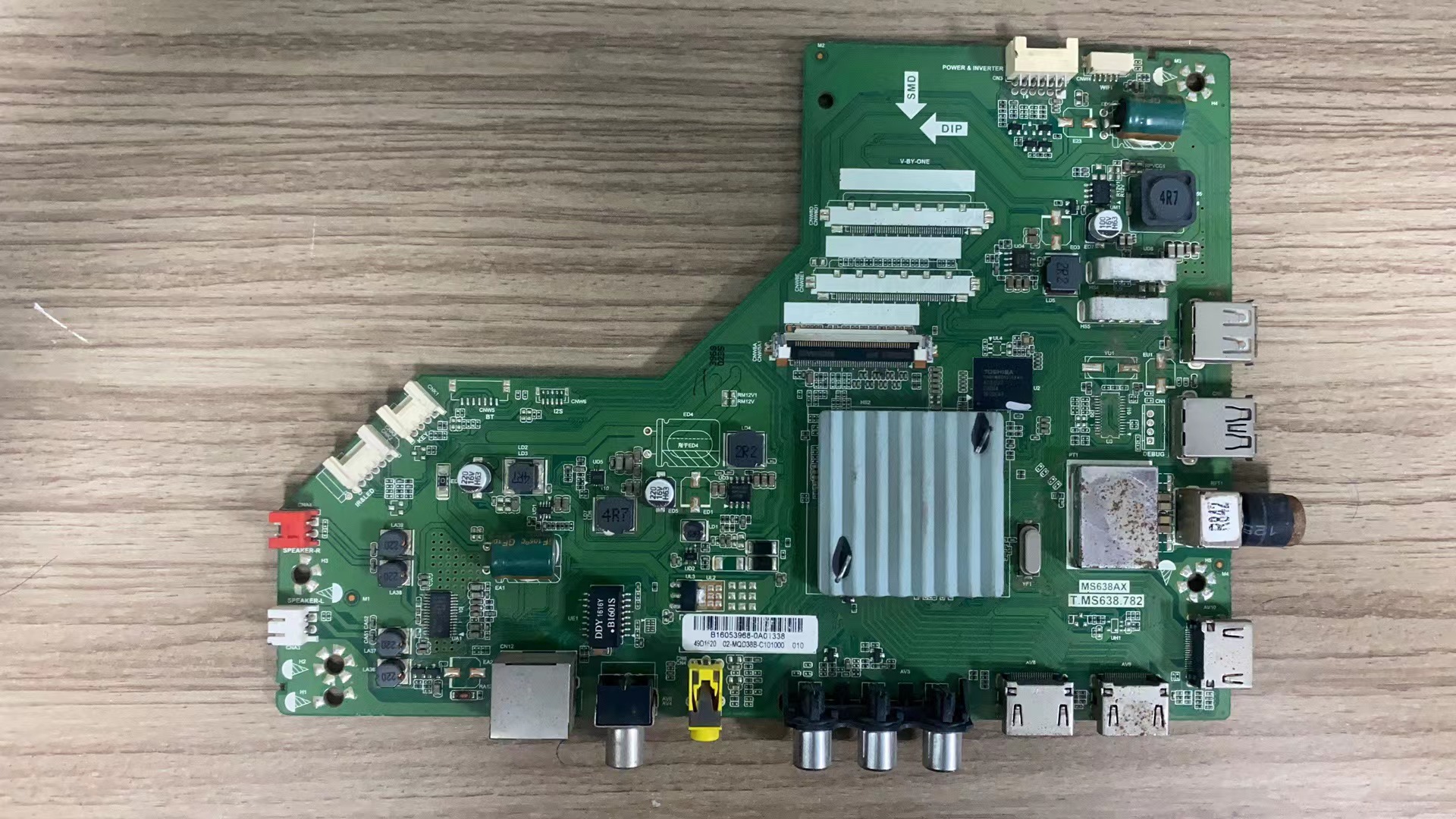 原厂海尔统帅 X49主板 T.MS638.782 MS638AX 配屏LVU490LGDXE1V1