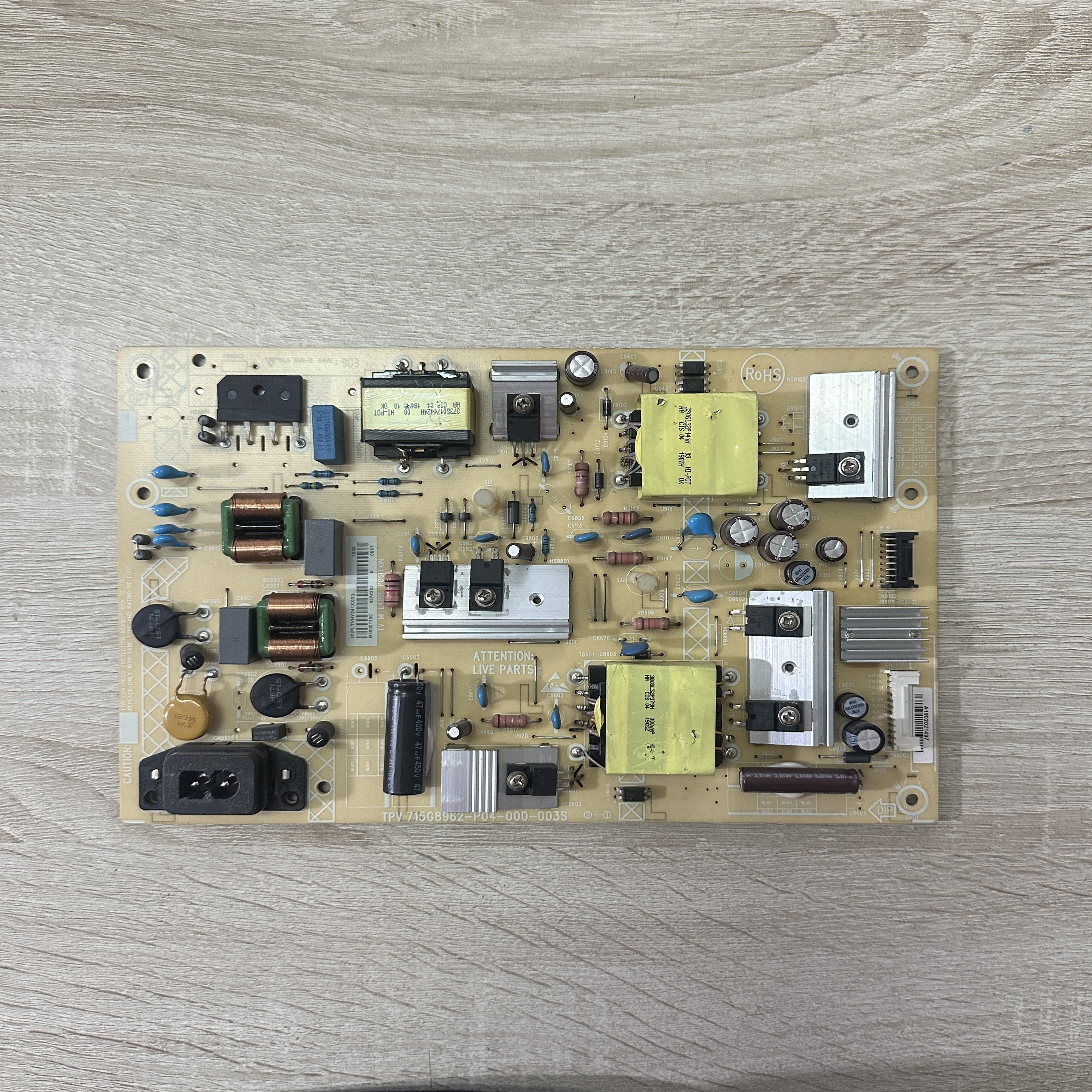 A飞利浦50/55PUF6152/T3 电源板 715G8962-P03/04/05-000-003S/M