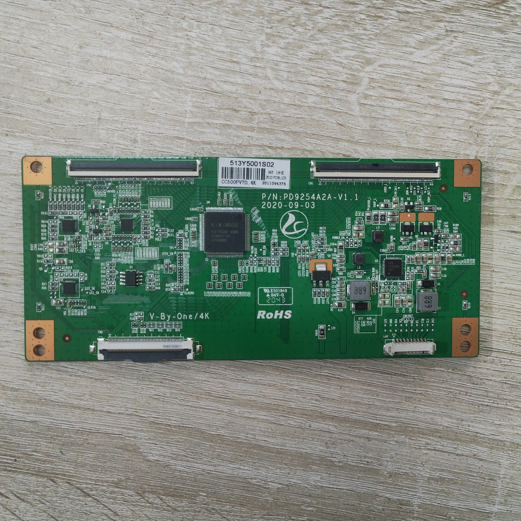 @原装拆机电视逻辑板PD9254A2A-V1.1  标签 CC500PV7D. 4K测好发