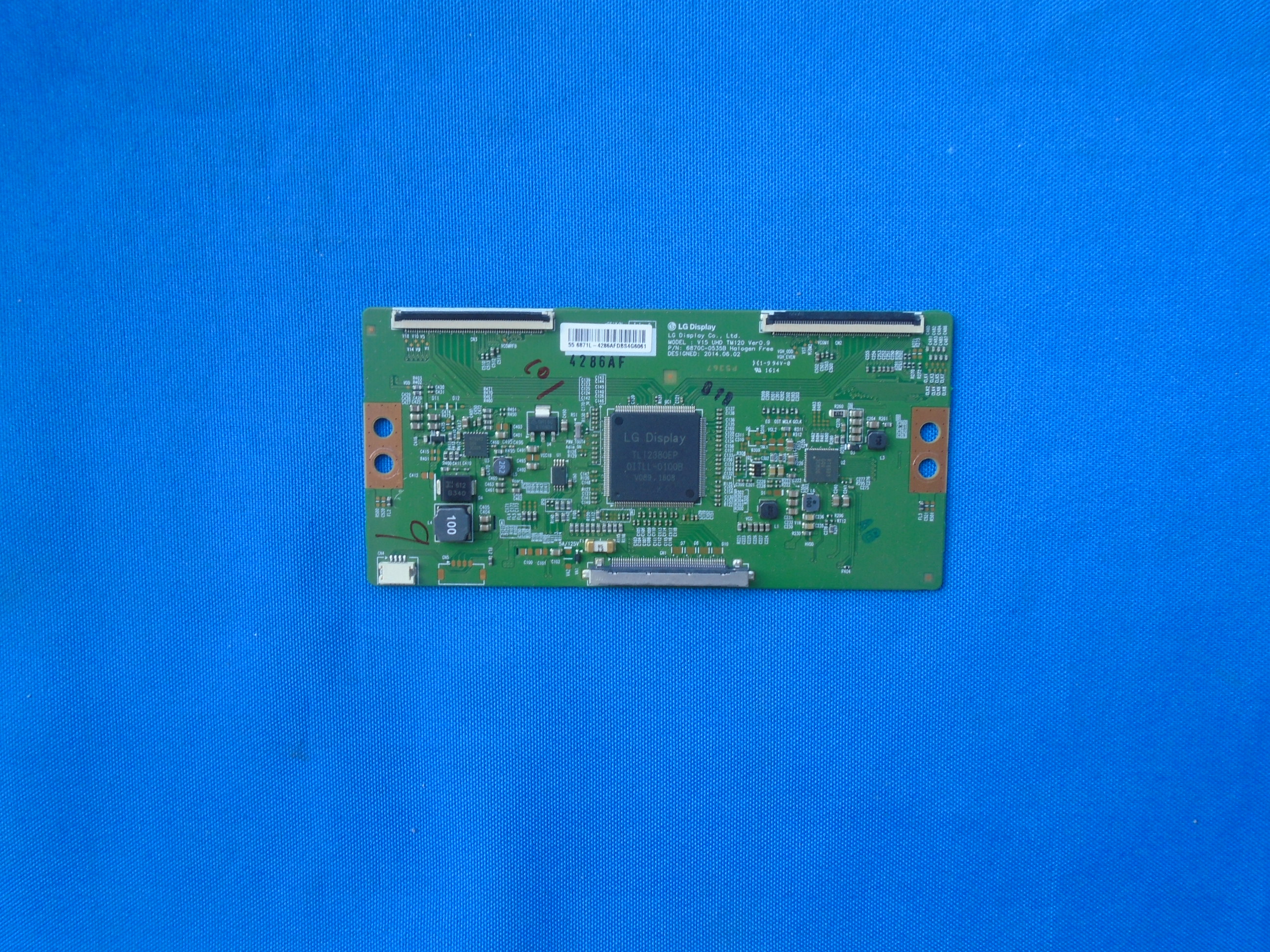 AA原装长虹 55A1U 液晶电视逻辑板 6870C-0535B 实物拍摄 测好