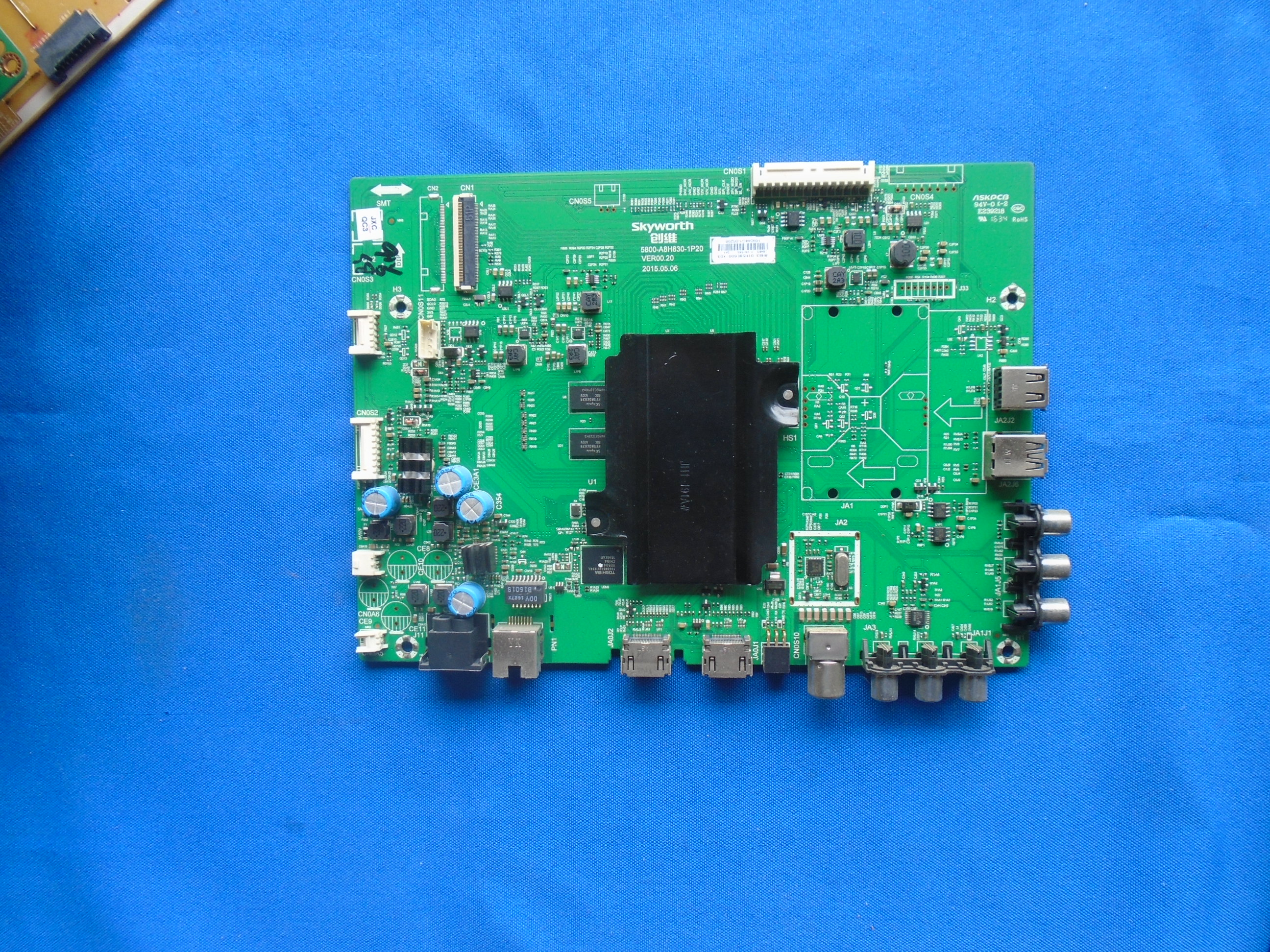 现货A原装创维58E6000主板5800-A8H830-1P20配屏RDL580WY QDO-002