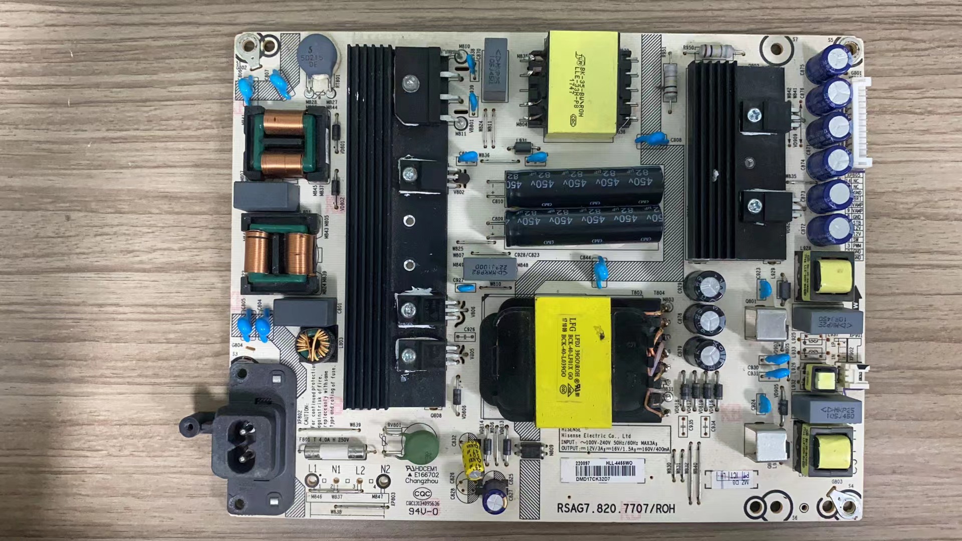 测好原装海信LED55N61U/EC680US电源板RSAG7.820.7707 HLL-4455WO