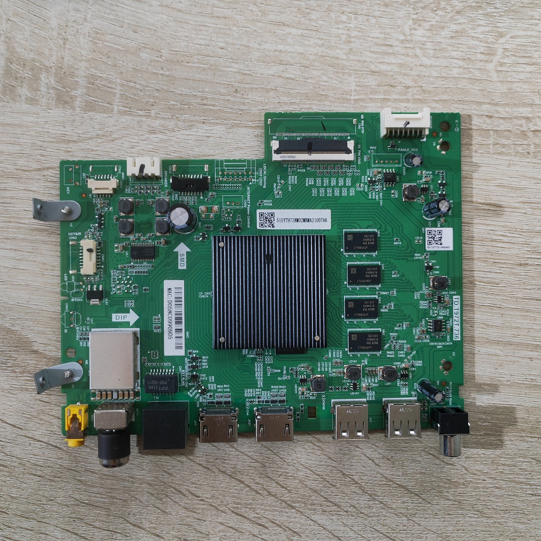 @原装海尔LU55C61主板TD.T972T.736 0090732314B屏ST5461D12-4现