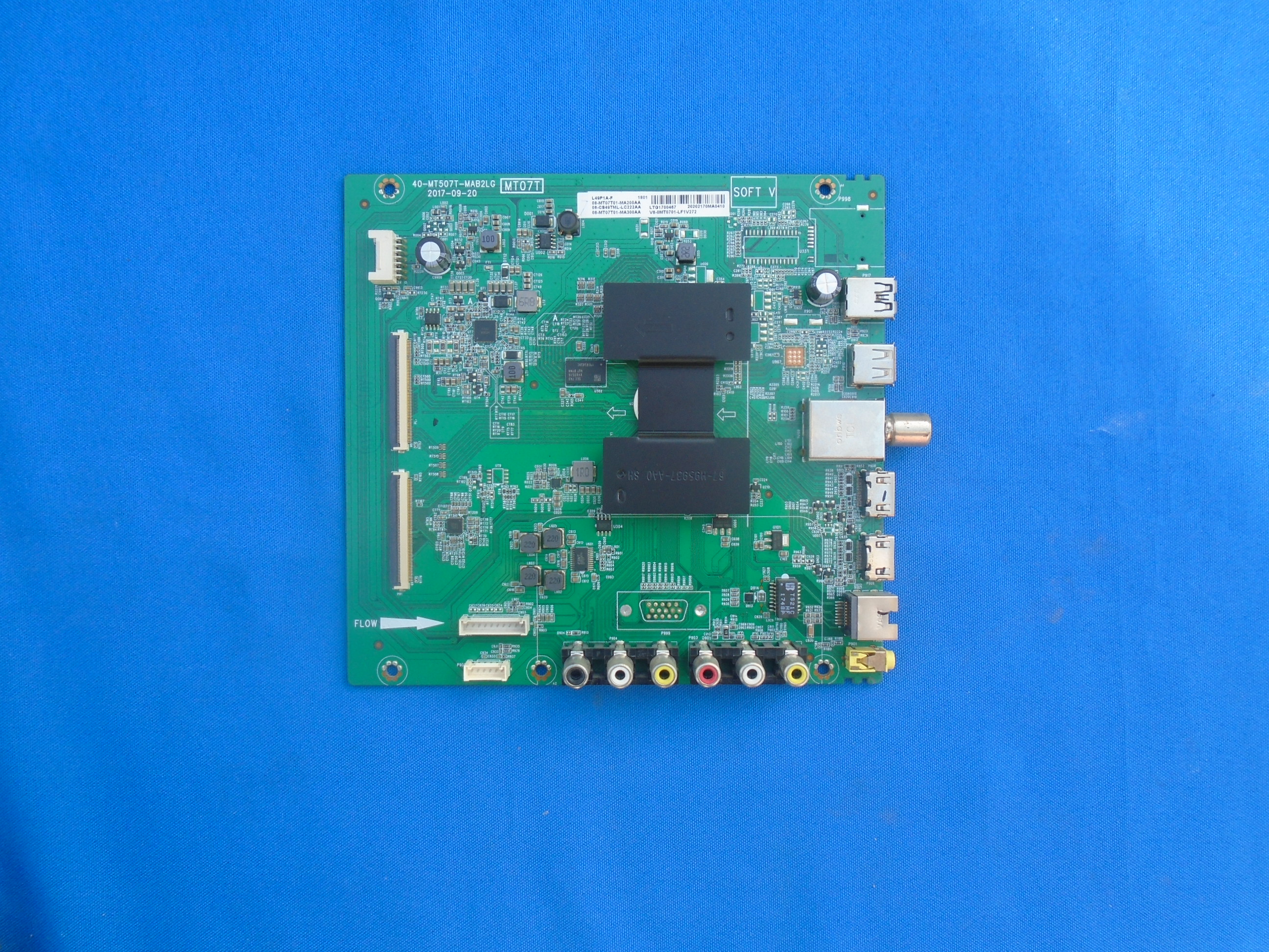 原装TCL L49P1A-F 49A810主板40-MT507T-MAB2LG屏LVF485ND1L 现货