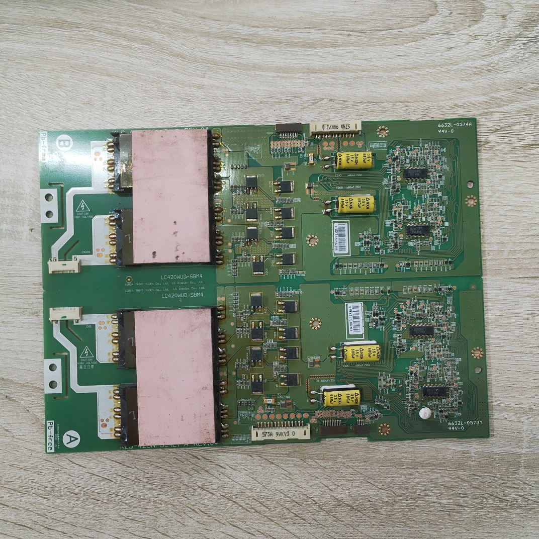 原装 LG 42SL80YD-CA 高压板 6632L-0573A 6632L-0574A一对价测好