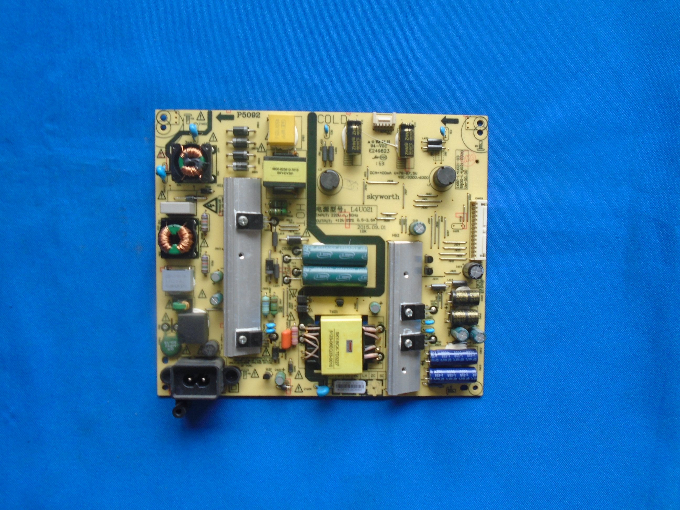 A原装非代用创维49E6000电源板 168P-L4U021-03 5800-L4U021-0320