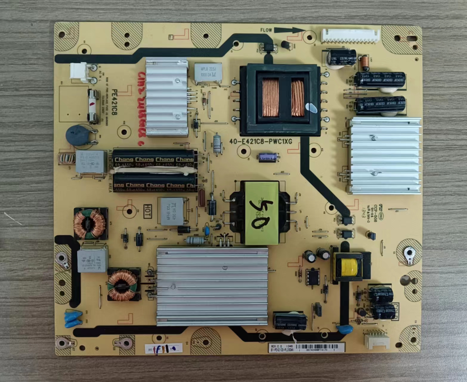 原装TCL L50E5700A-UD L50E5000A电源板40-E421C8-PWC1XG PE421C8