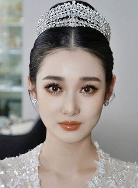 皇冠新娘头饰奢华大气结婚王冠