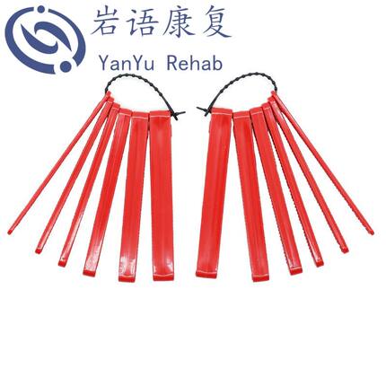 红色咬牙胶棒排棒儿童咬胶口肌训练工具下颌骨锻炼矫正器咀嚼