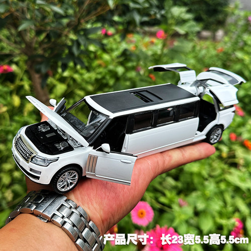 悍马合金大号回力声光汽车模型